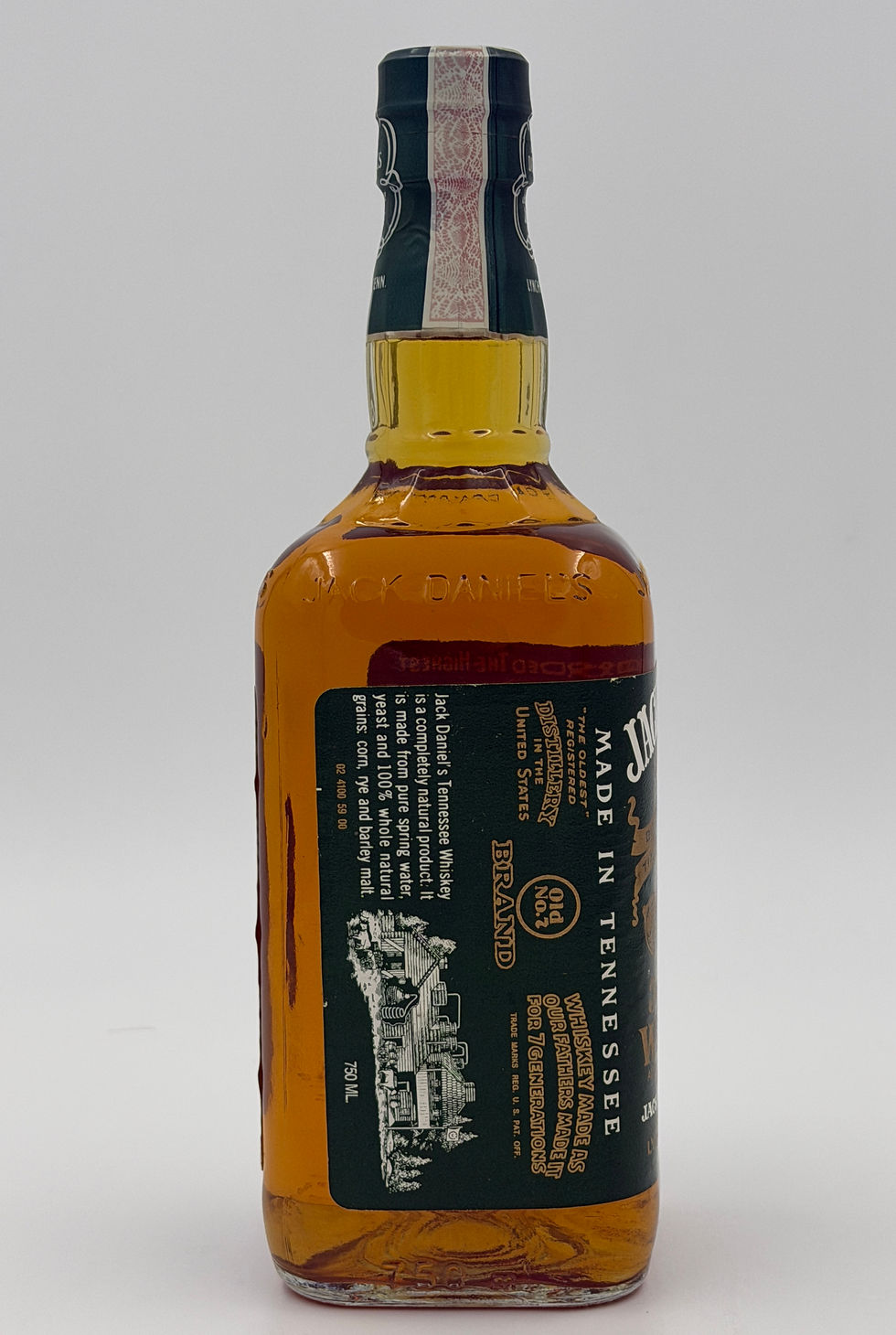 Thumbnail: Jack Daniels Green Label 1987 Vintage Tennessee Whiskey 750ml Rare