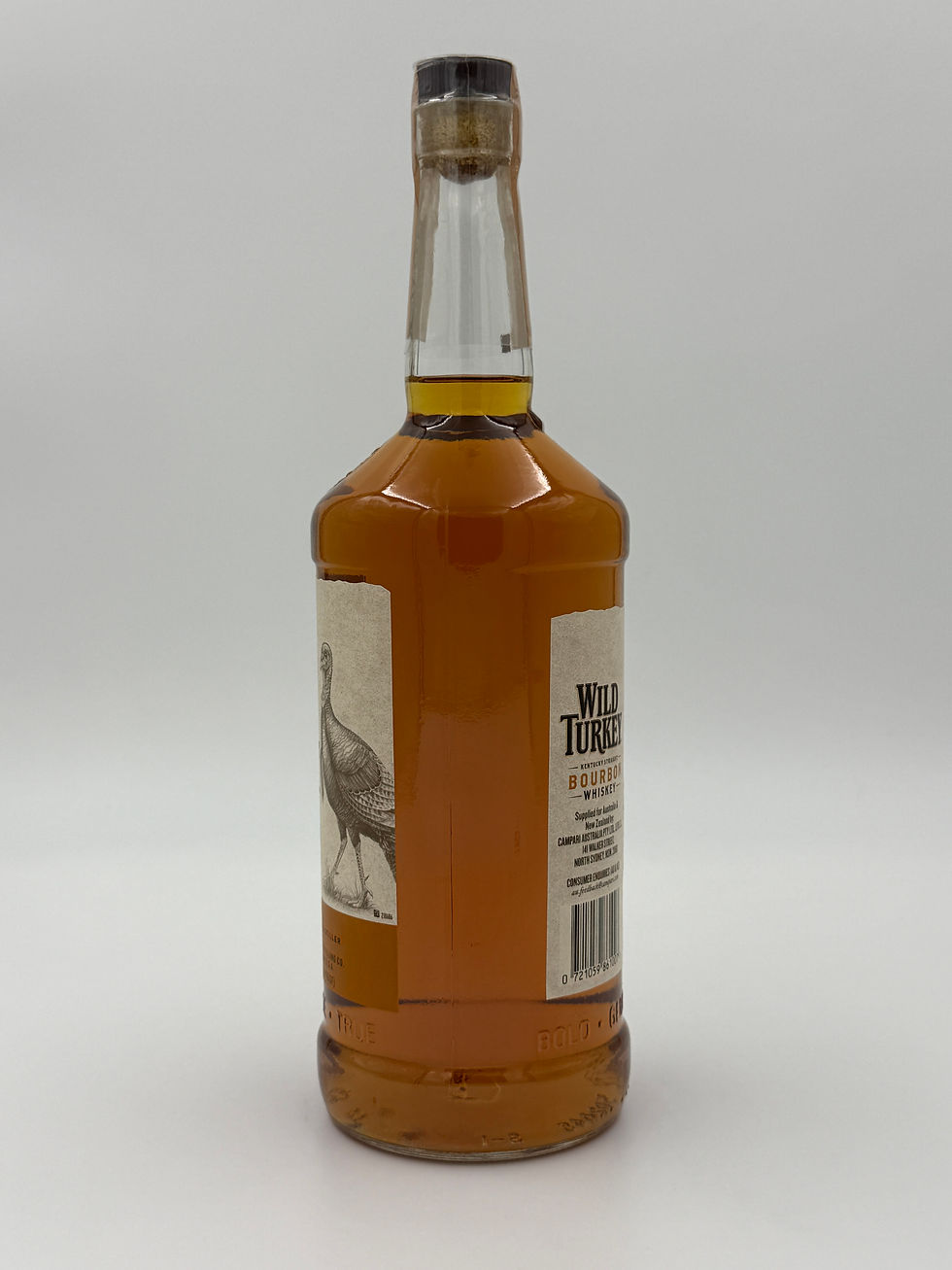 Thumbnail: Wild Turkey 86.8 Proof Kentucky Straight Bourbon Whiskey 43.4% Old Bottling 1L 