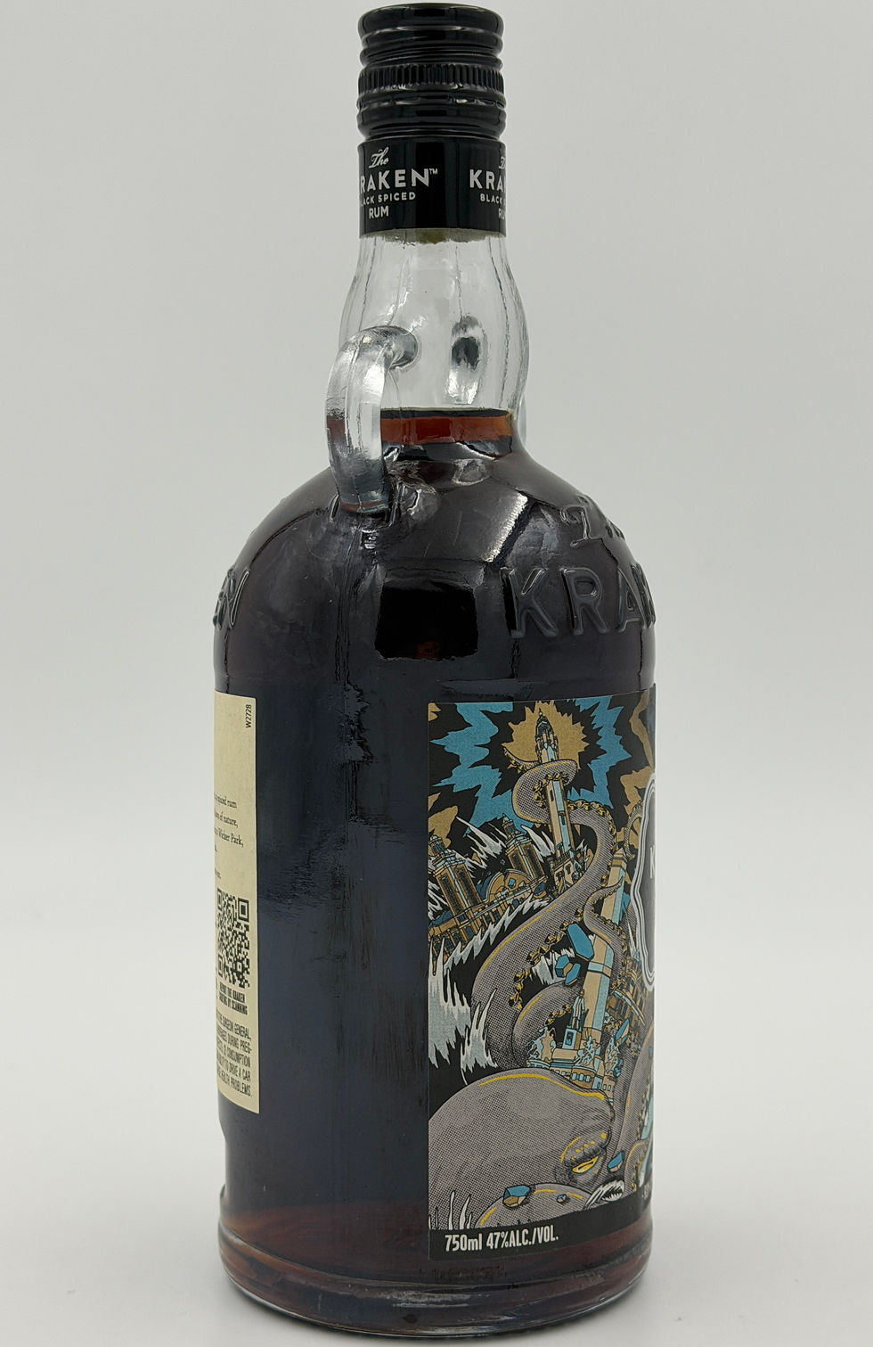 Thumbnail: Kraken Attacks Illinois Limited Edition 47% Black Spiced Rum 750ml USA Release