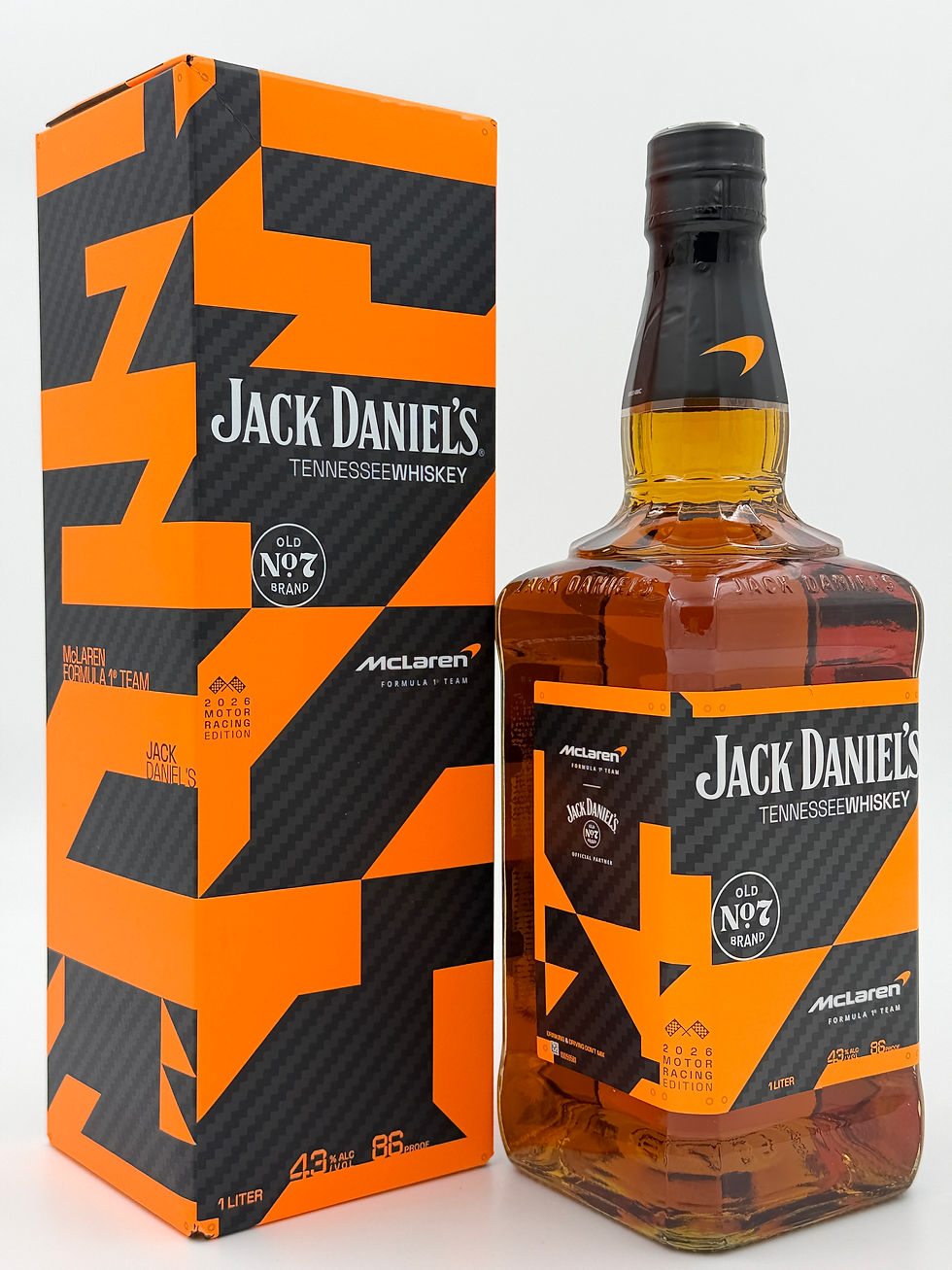 Thumbnail: Jack Daniels McLaren 2026 1000GP Racing Edition 1L 43% Rare F1 Tennessee Whiskey
