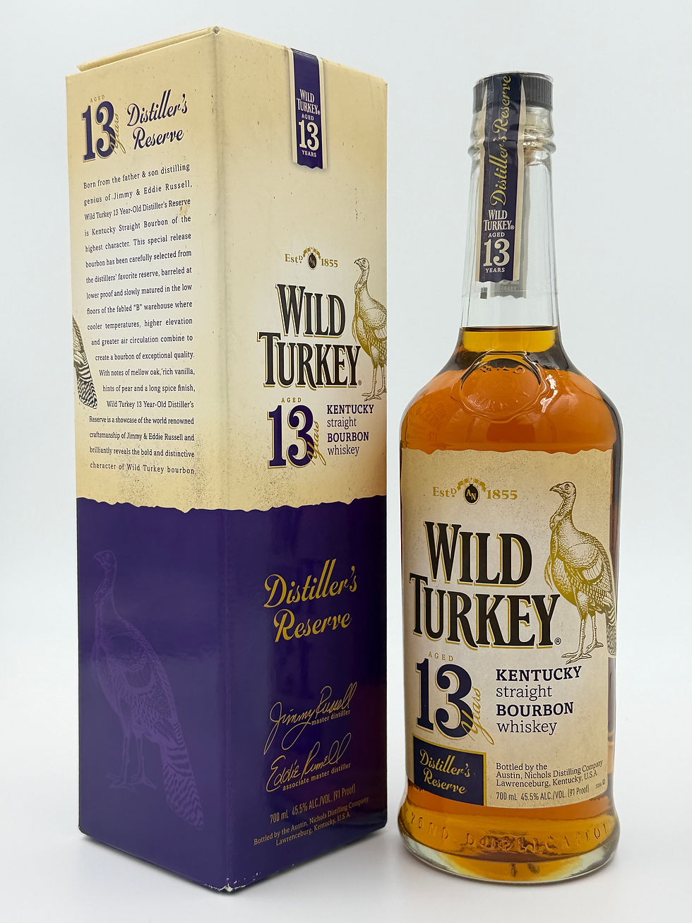 Thumbnail: Wild Turkey 13 Year Old Distillers Reserve First Edition Bourbon 700ml Very Rare