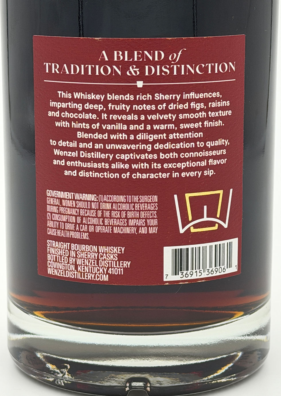 Thumbnail: Wenzel Barrel Proof Bourbon Sherry Cask Finished Batch #02 - 119.1 Proof 750ml