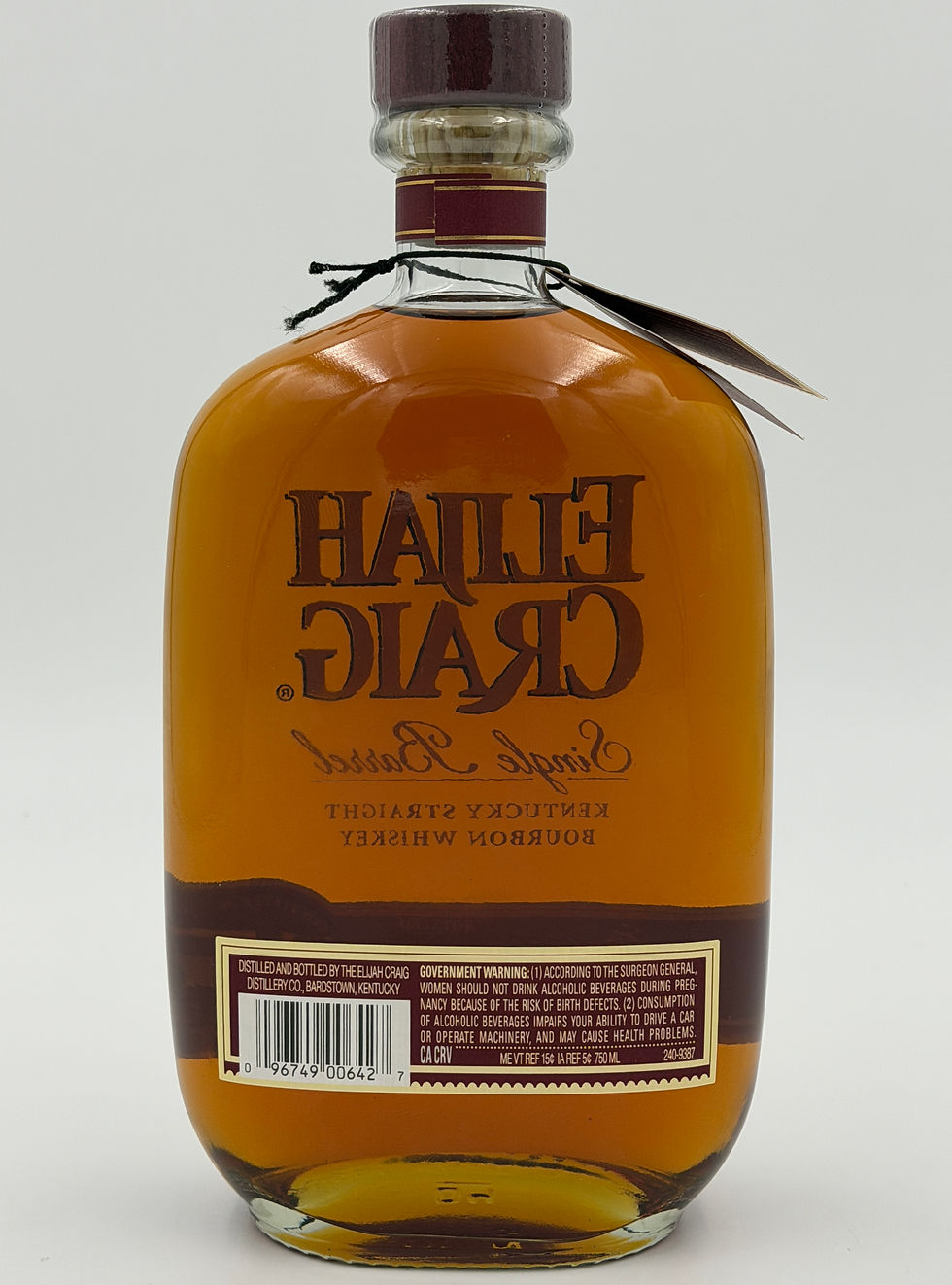 Thumbnail: Elijah Craig 15 Year Single Barrel Bourbon 54% USA Release Only Barrel 341 RARE
