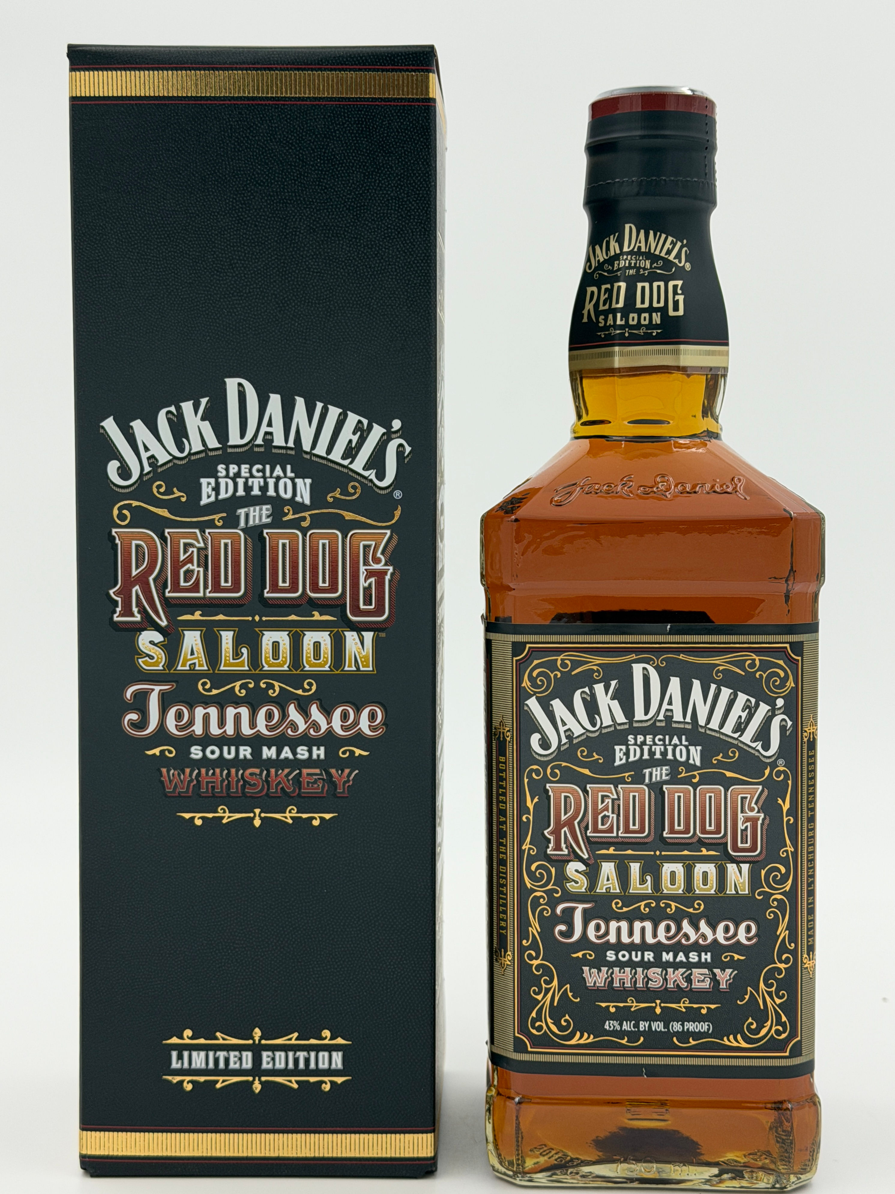 Jack Daniels Red Dog Saloon Special Edition Whiskey 750ml Tennessee Only Rare!