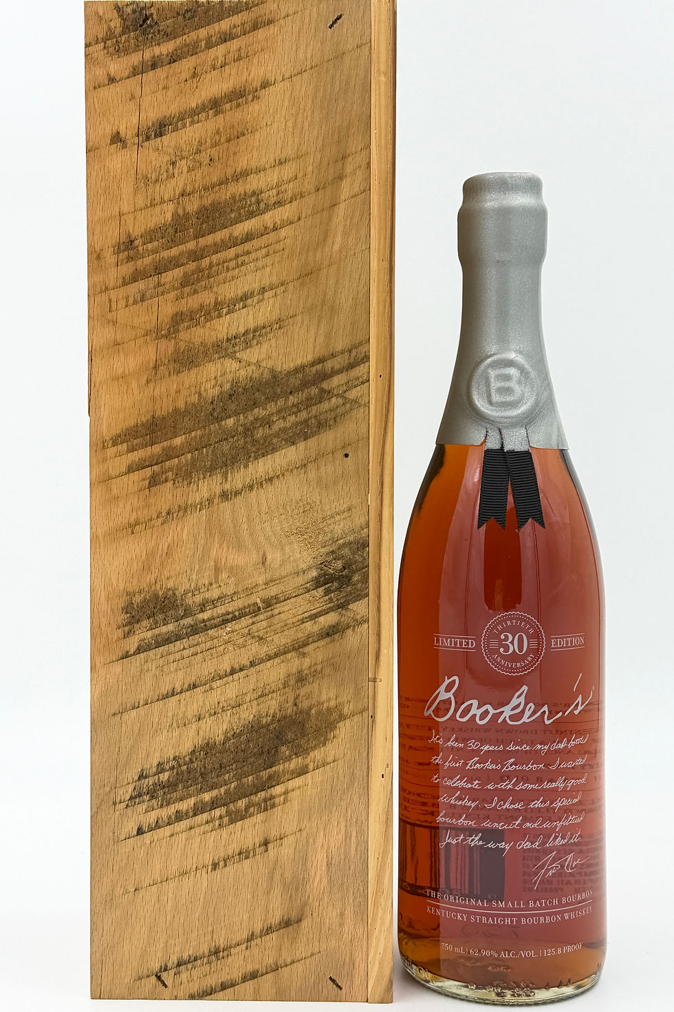 Thumbnail: Bookers 30th Anniversary Limited Edition Fred Noe Signed 62.9% Bourbon Whiskey 