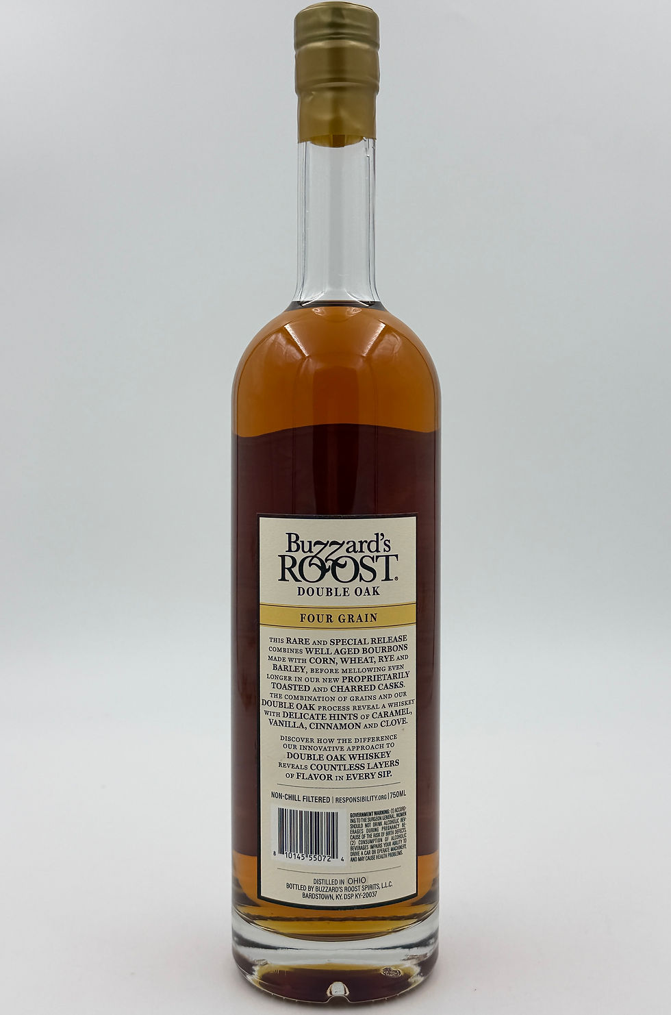 Thumbnail: Buzzard’s Roost Double Oak Four Grain Bourbon Non Chill Filtered 750ml USA