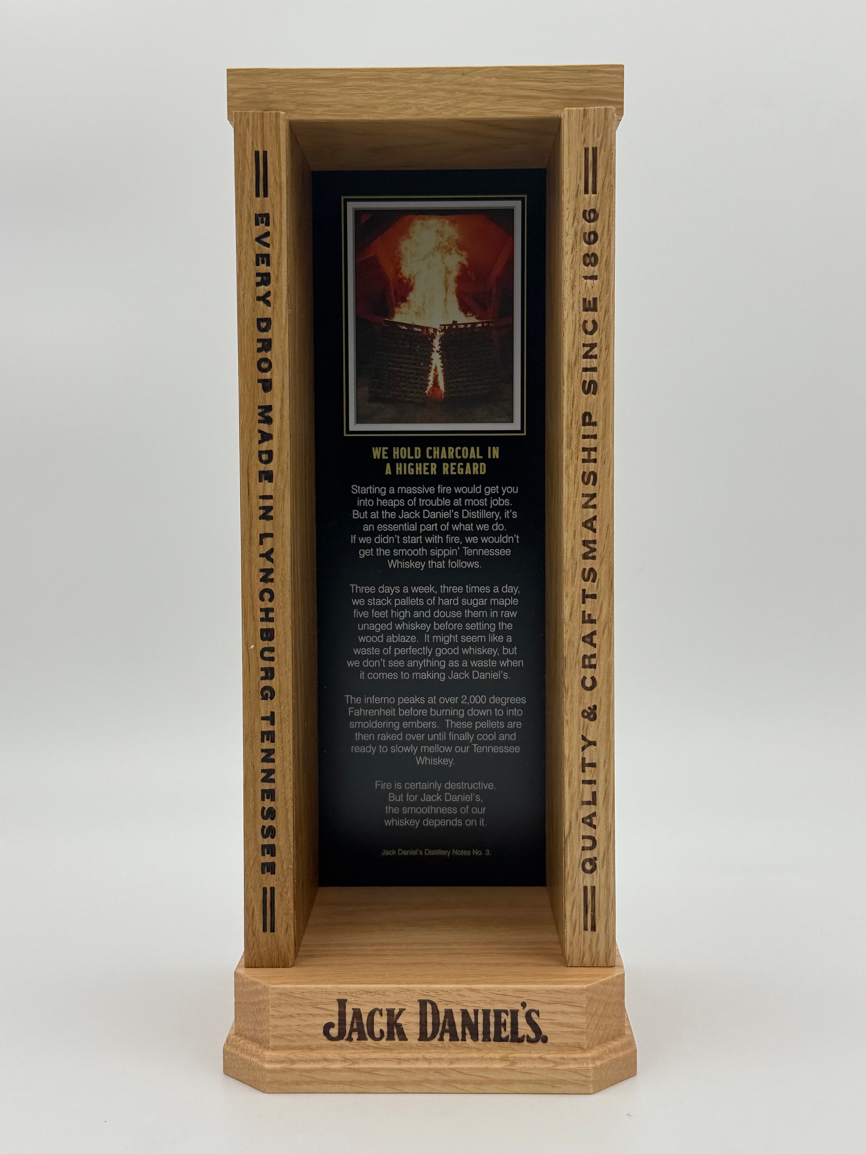 Jack Daniel’s 1L Display Box - Distillery Notes #3 - Limited Edition PubArt 