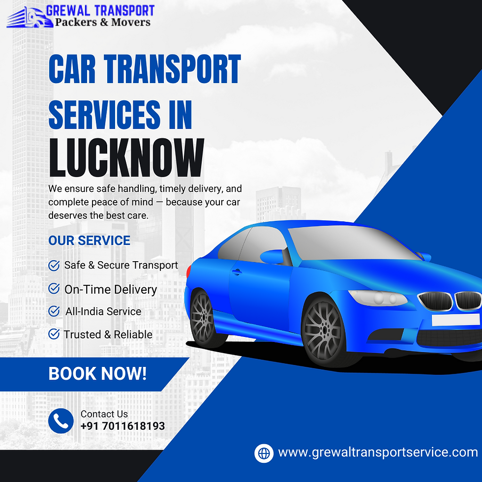 Car Transport Services in Lucknow
