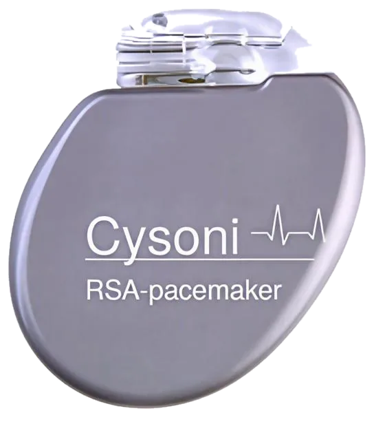 Cysoni single-lead pacemaker