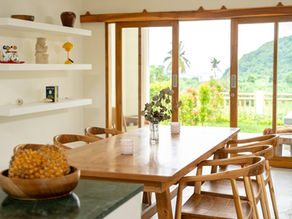 villa aura lombok with sea view and hills