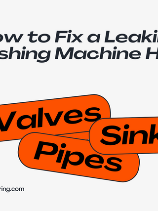 How to Fix a Leaking Washing Machine Hose