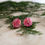 Miniature : Boucles d'oreilles Les Irrégulières rose/doré