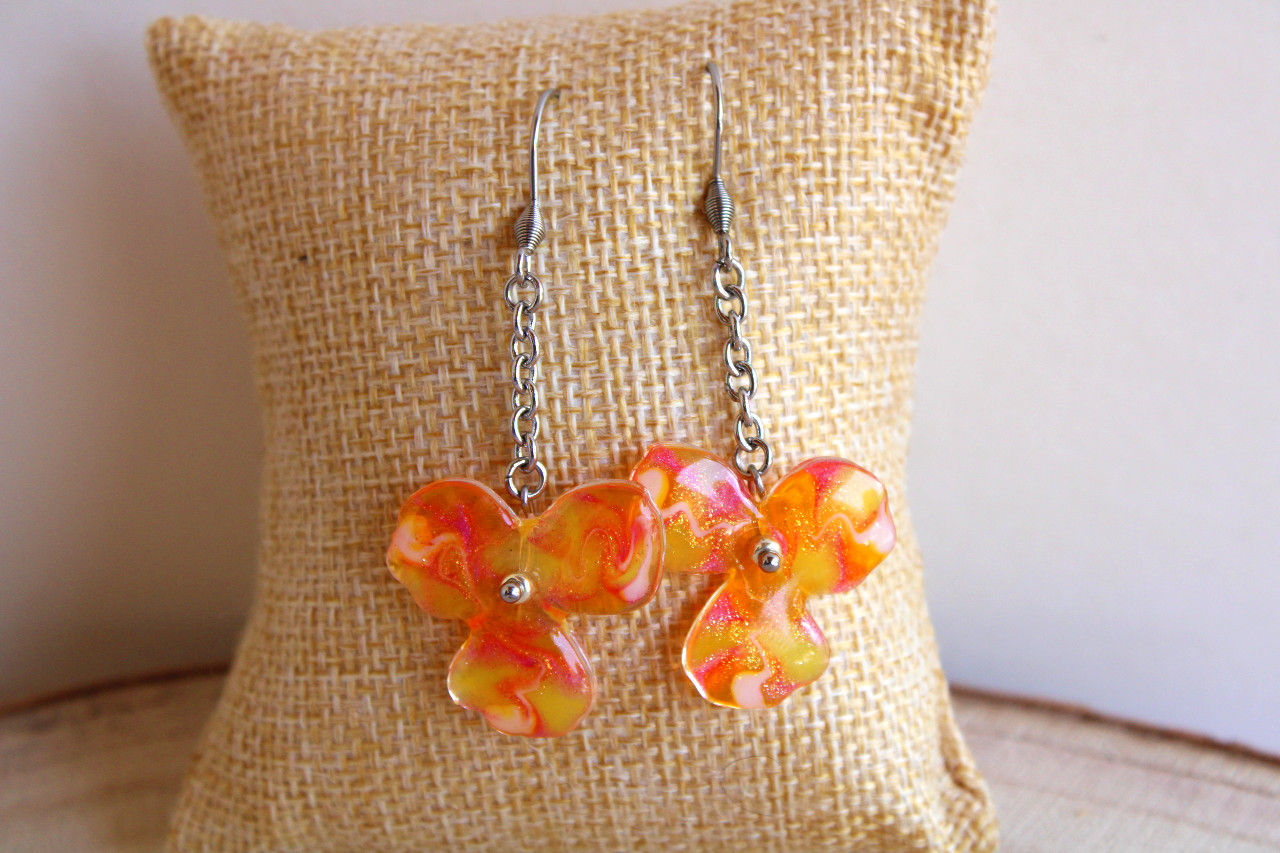 Boucles d'oreilles Fleur Pop