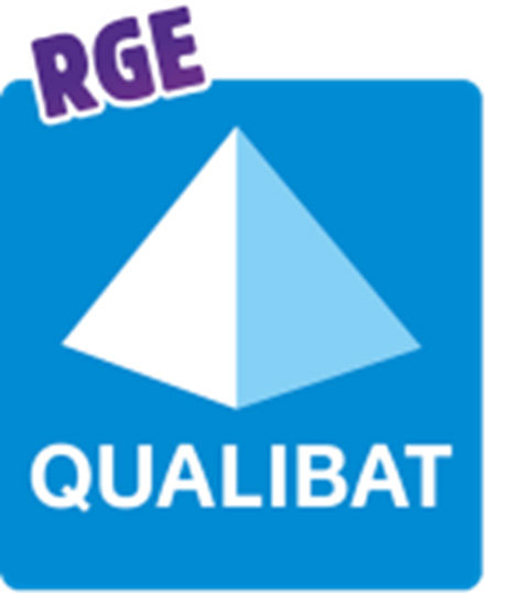 Logo Qualibat certifiant la qualité des prestations Delcambre