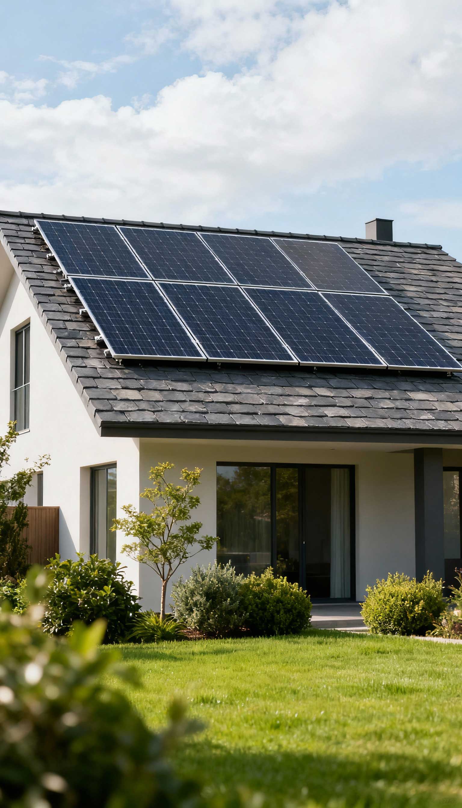 Installation photovoltaïque Delcambre à Brive pour production d’électricité solaire
