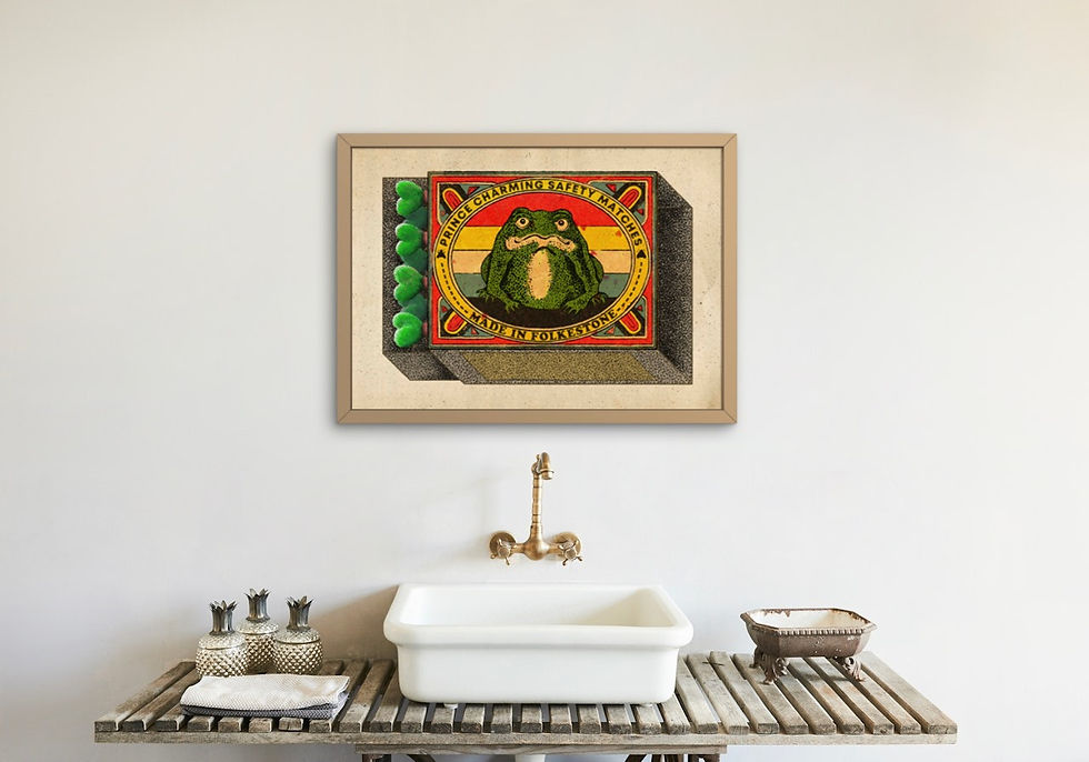 Thumbnail: Prince Charming Matchbox Print