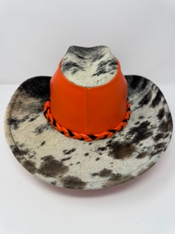 Thumbnail: Cowhide Hunter Cowboy - Black & Brown