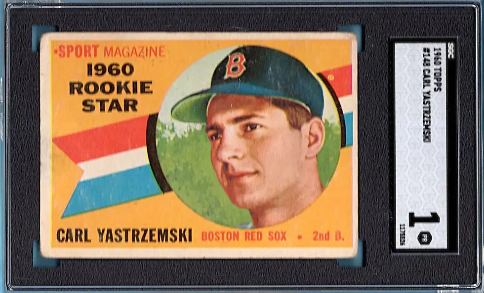 1960 Topps #148 Carl Yastrzemski SGC 1 Rookie Boston Red Sox Marked