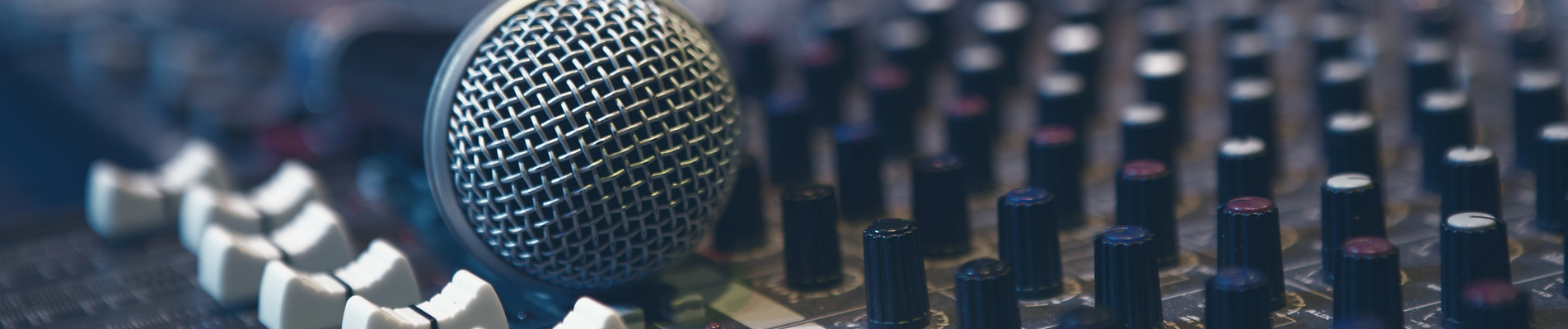 Microphone on Sound Board