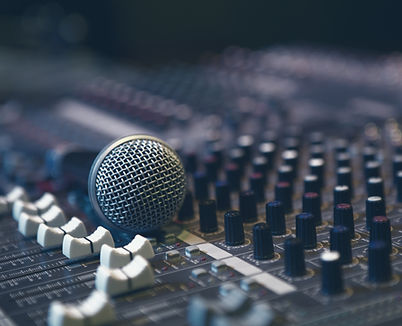 Microphone on Sound Board