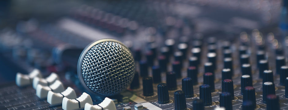 Microphone on Sound Board