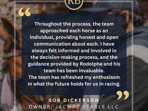 Owner Spotlight: Rob Dickerson of Jacmac Stable LLC