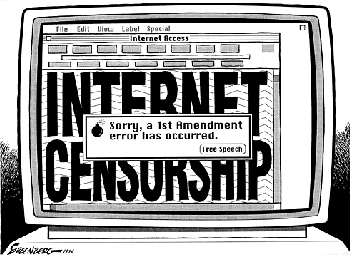 We The People, Have The Right To Freedom of Speech on The Internet