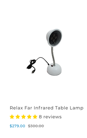 Relax Far Infrared Table Lamp
