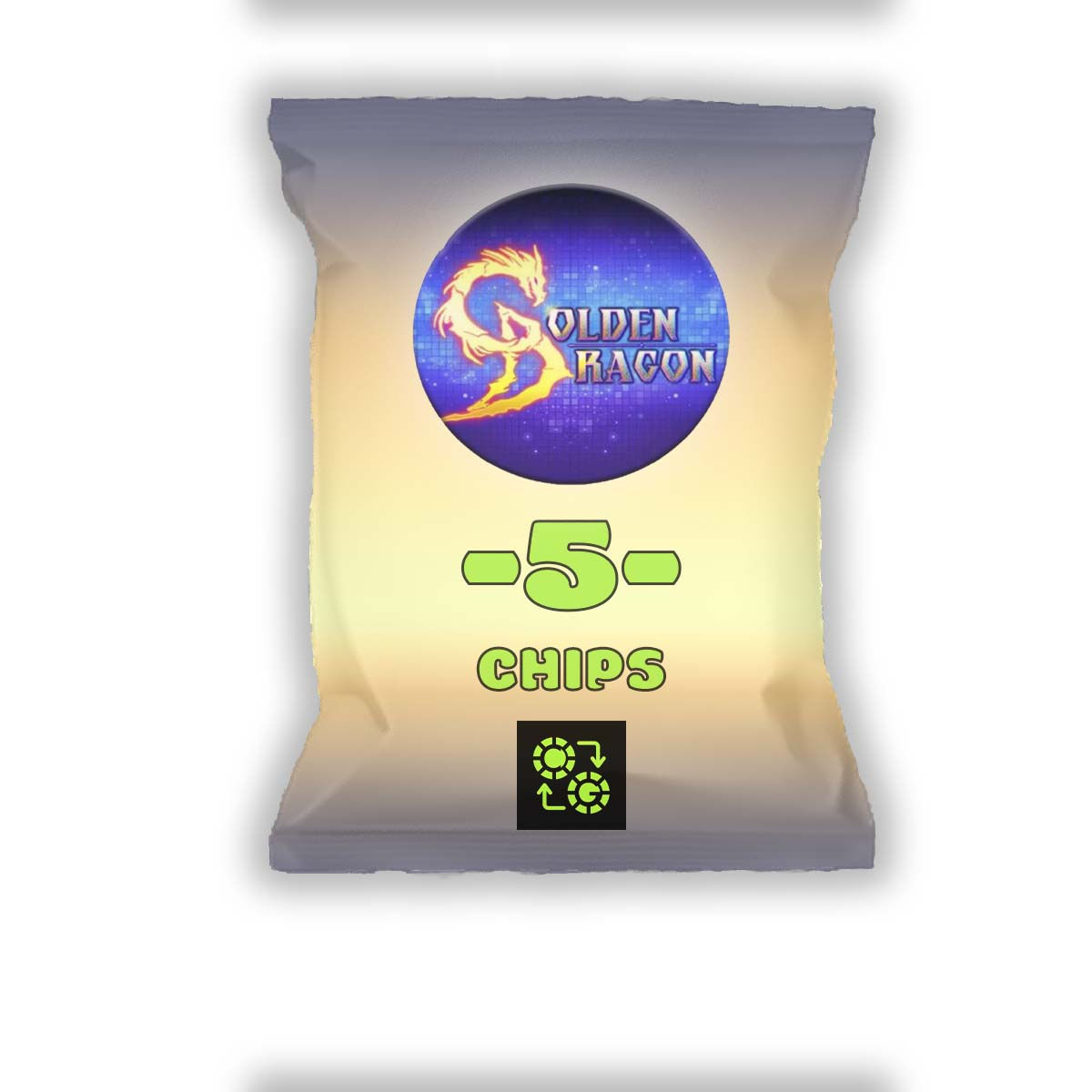 5 Golden Dragon Chips
