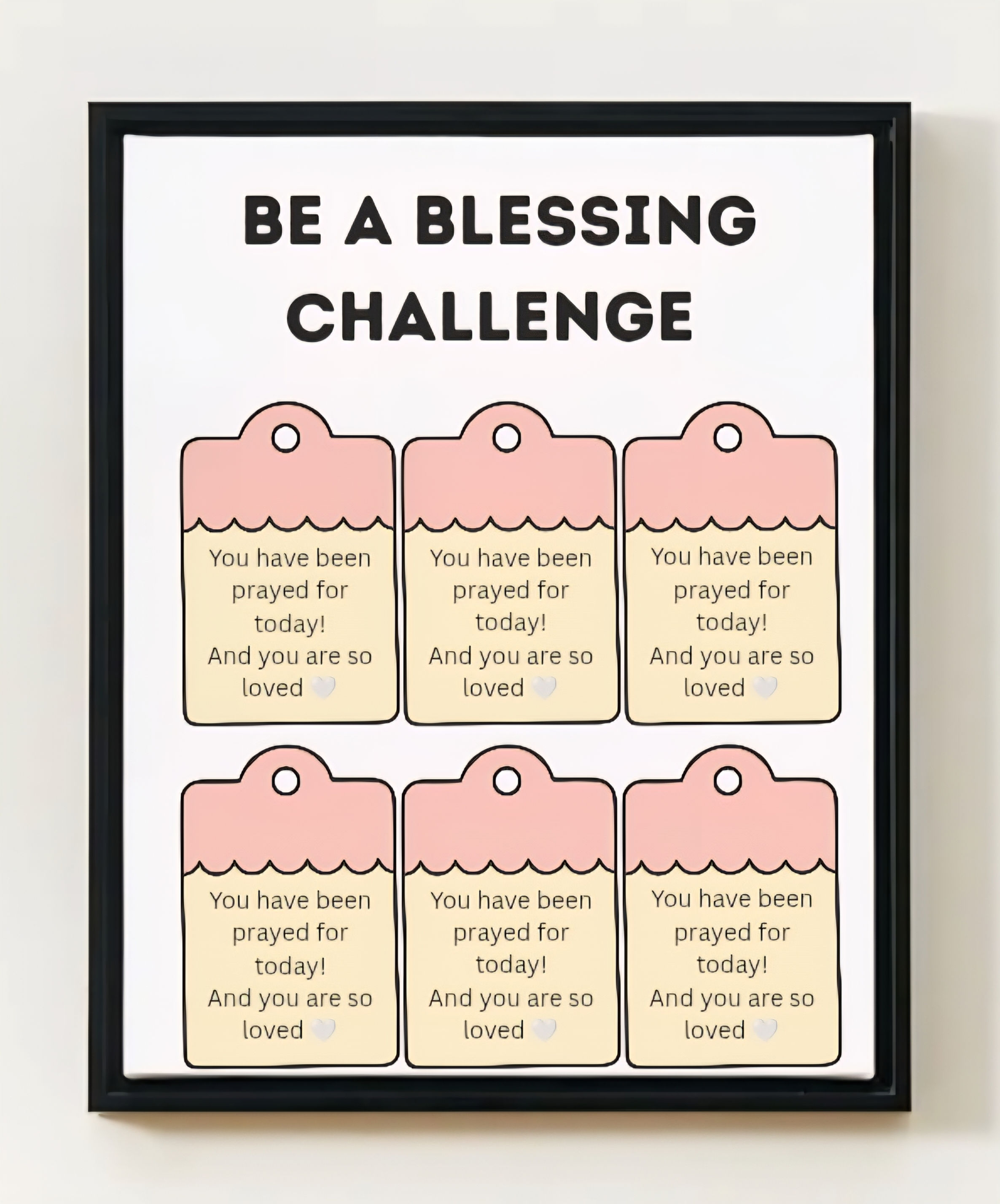 Be A Blessing Challenge