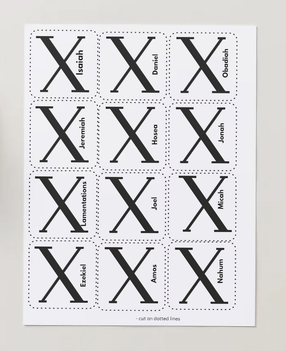 Thumbnail: God's Children Coloring Pages, Tic Tac Toe, Old Testament, Activity For Kids