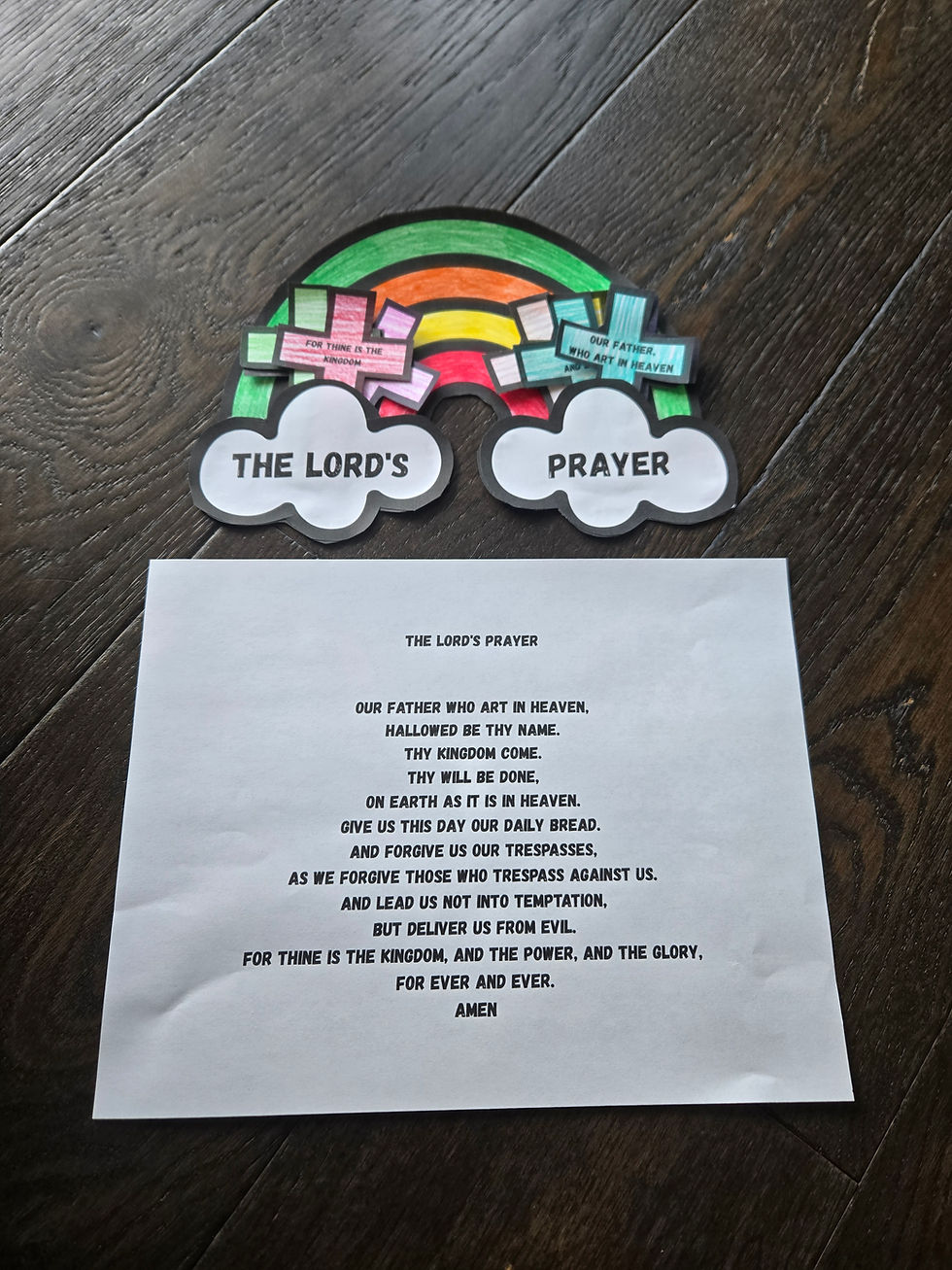 Thumbnail: God's Children Coloring Pages, The Lord's Prayer, Activity For Kids