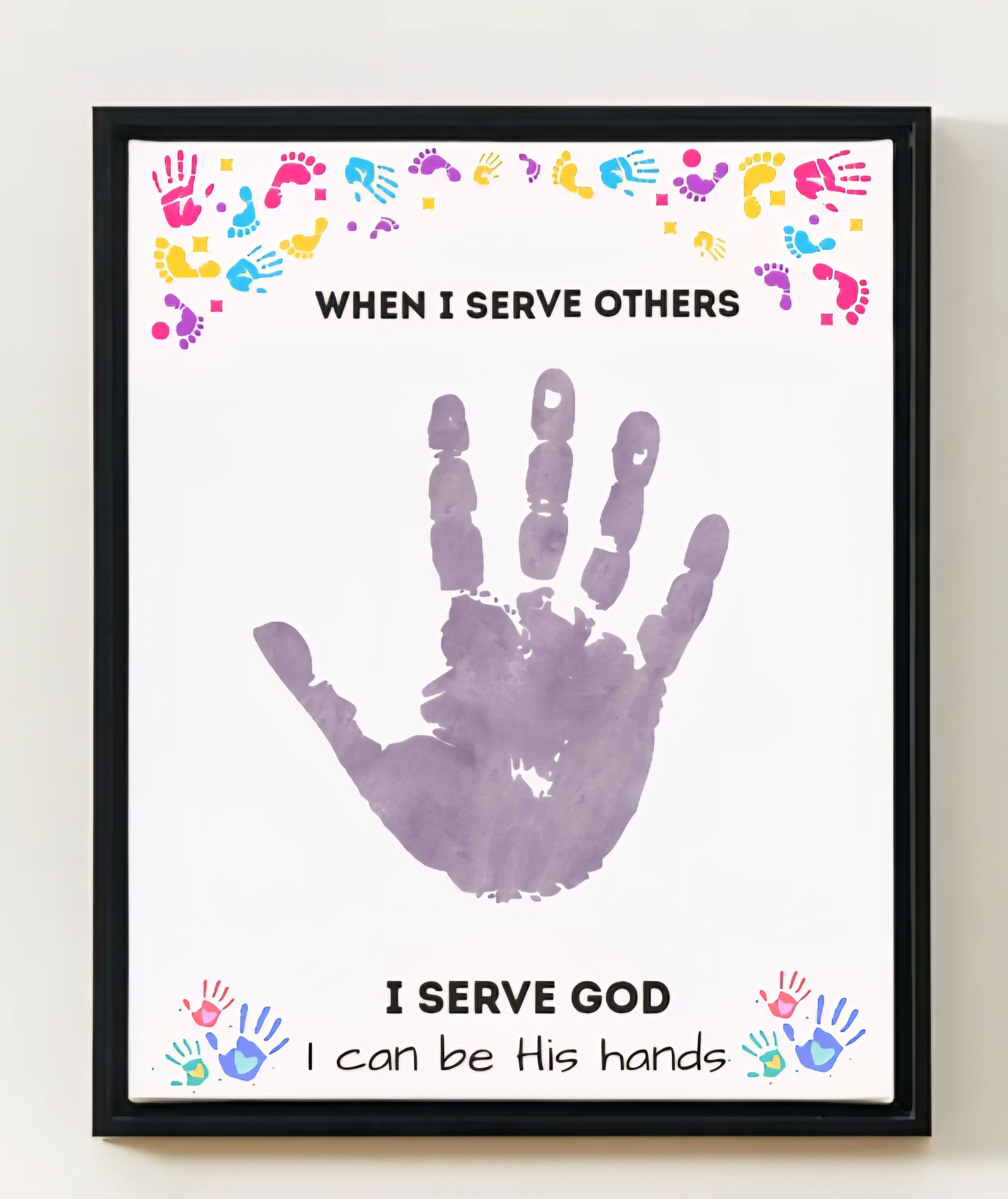 God's Children Coloring Pages, When I Serve Others, Activity For Kids