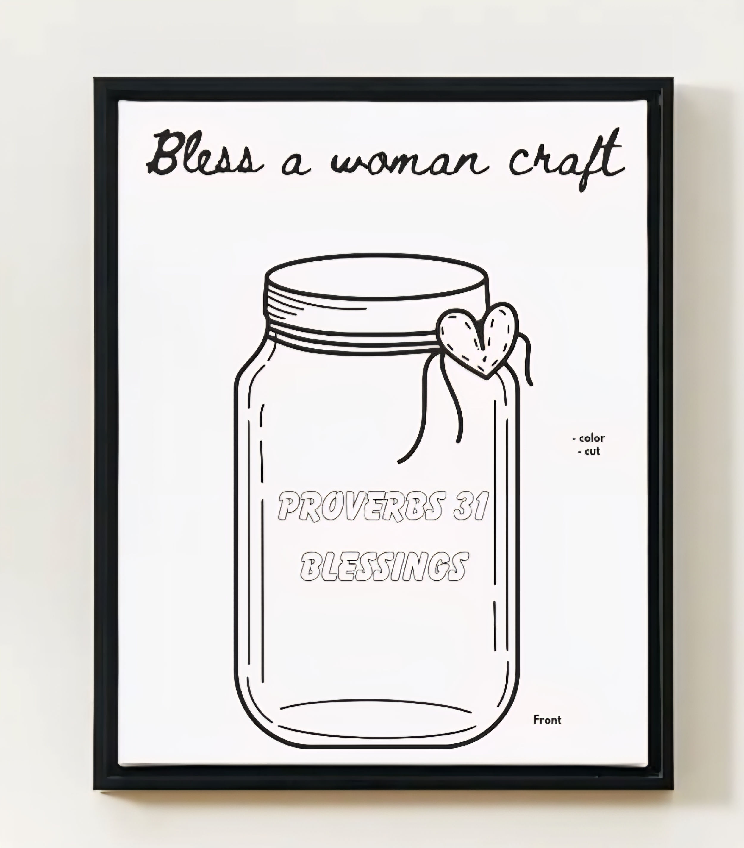 God's Children Coloring Pages, Proverbs 31 Blessings, Activity For Kids