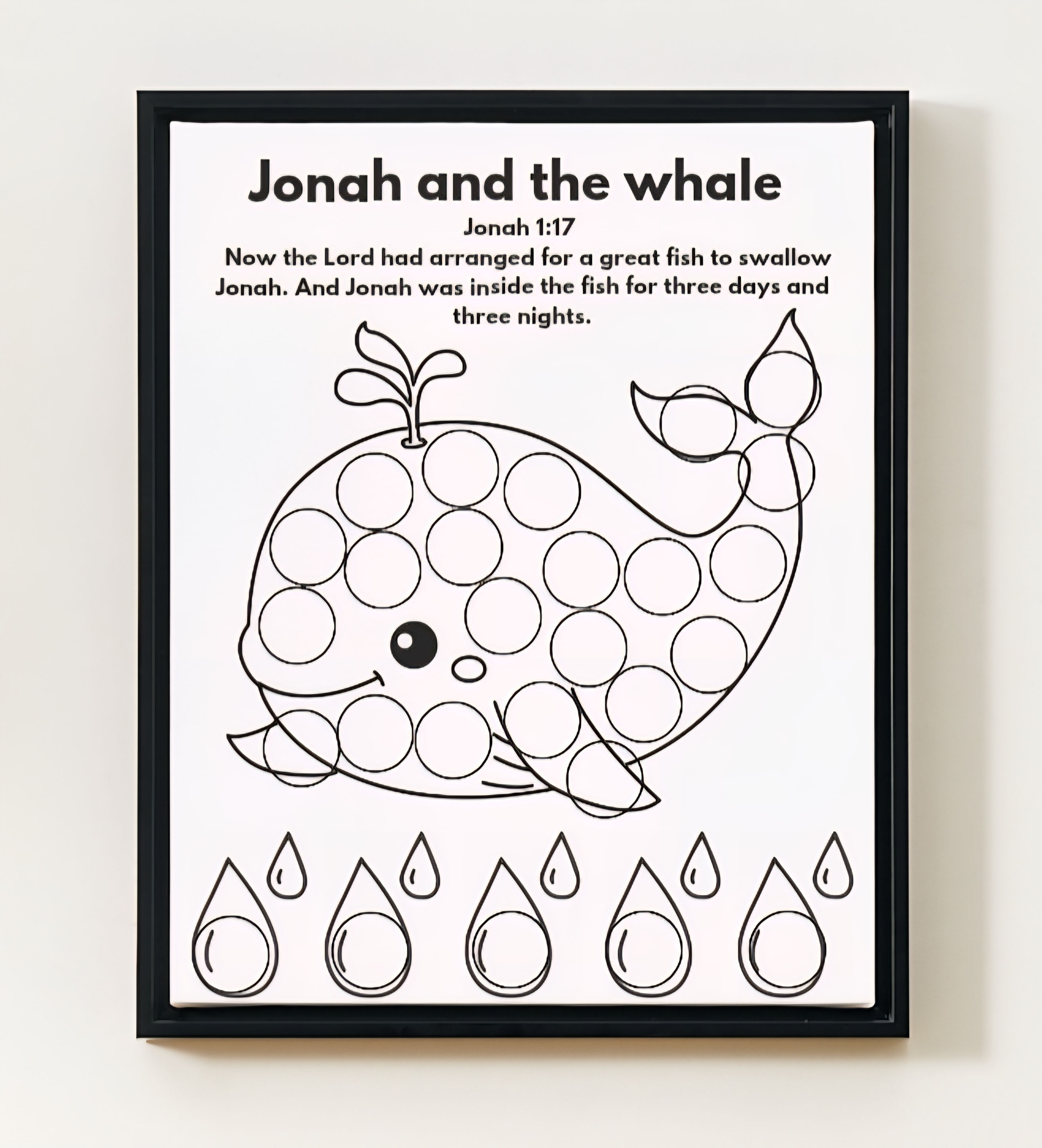 God's Children Coloring Pages, Jesus, Dot Marker, Activity For Kids