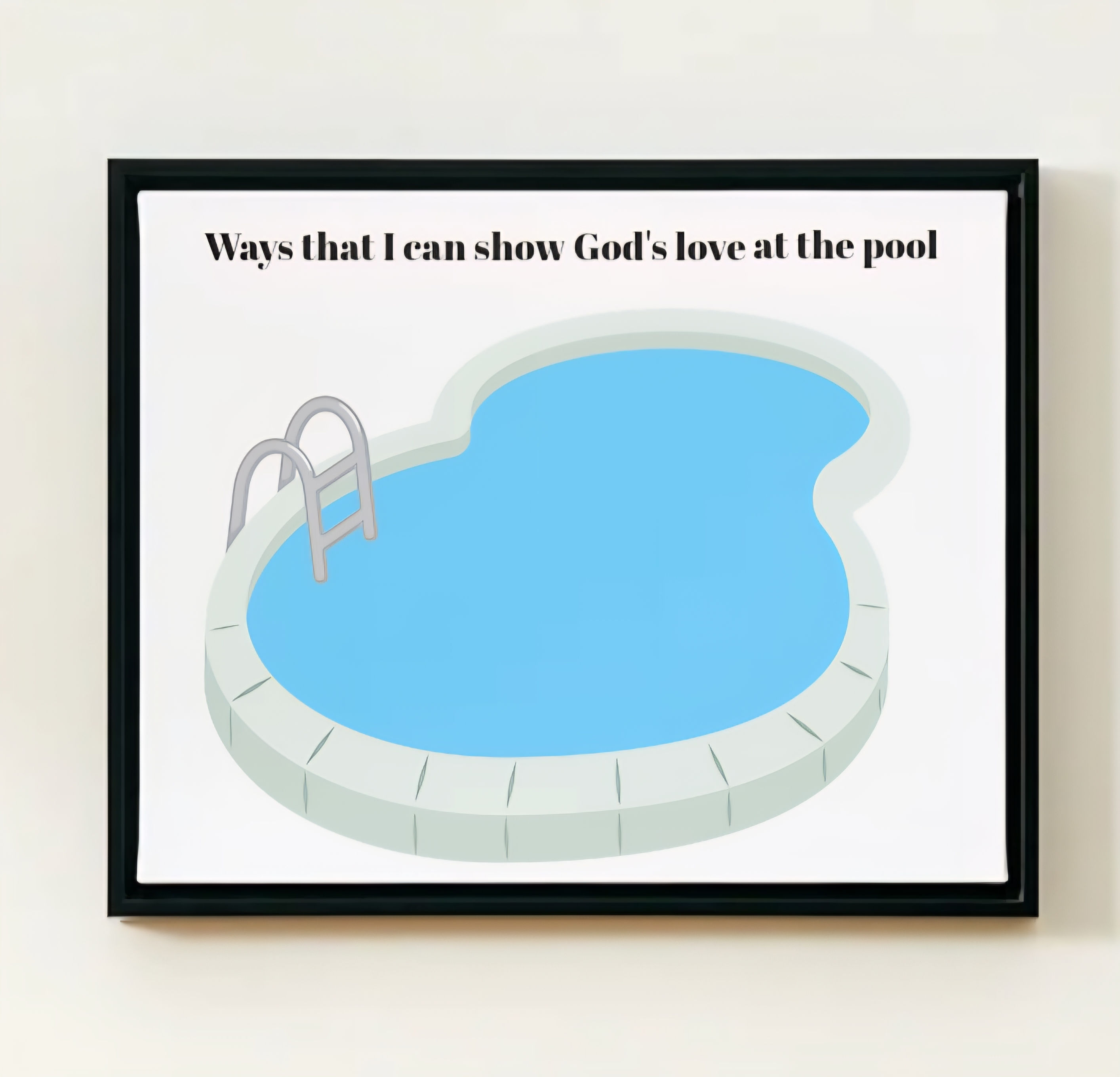 God's Children Coloring Pages, God's Love At The Pool, Activity For Kids