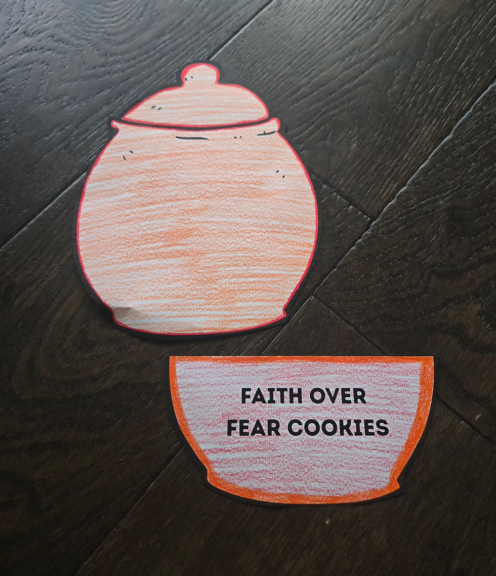 Thumbnail: God's Children Coloring Pages, Faith Over Fear Cookies, Activity For Kids