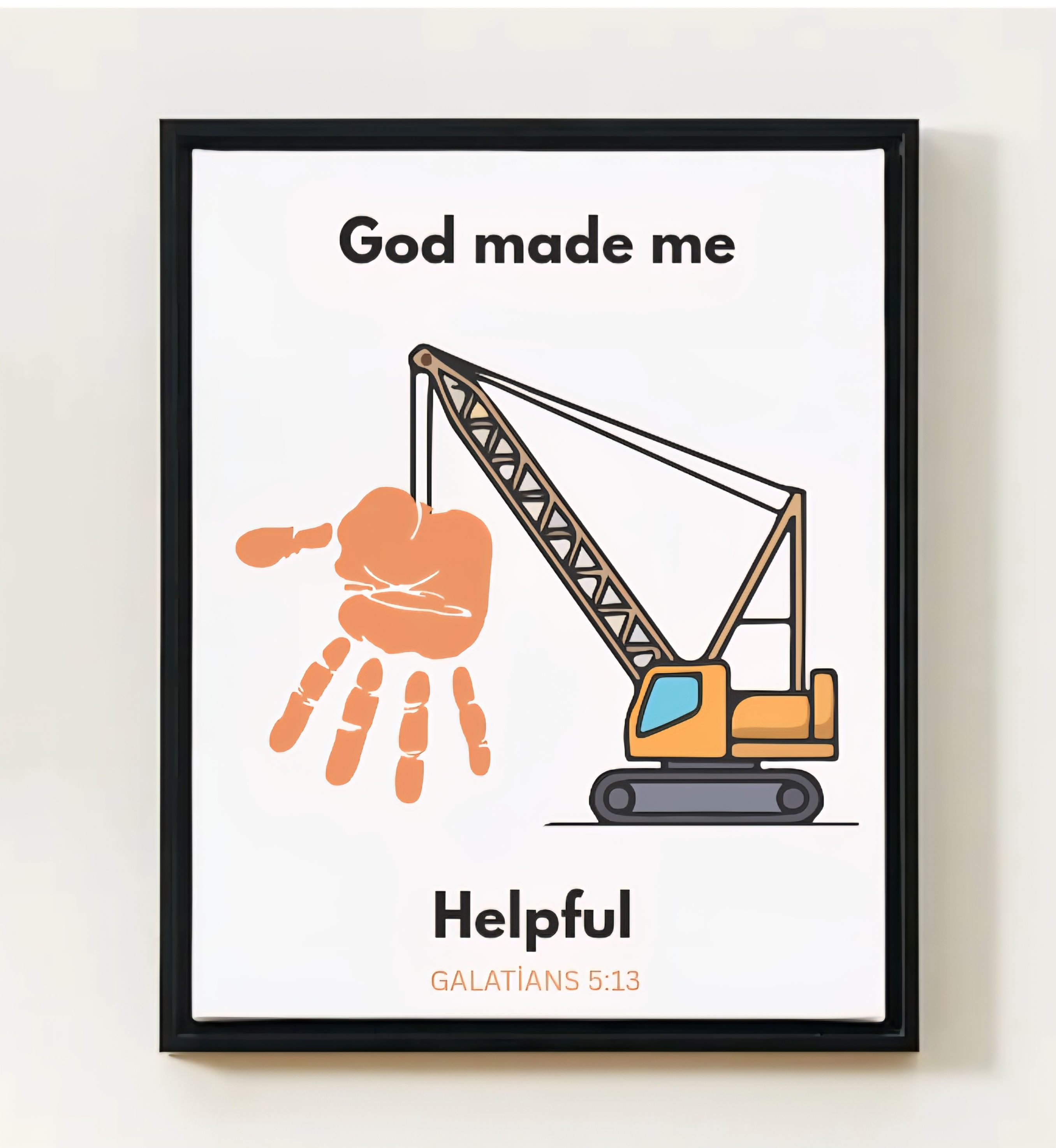 God's Children Coloring Pages, God Made Me Helpful, Activity For Kids