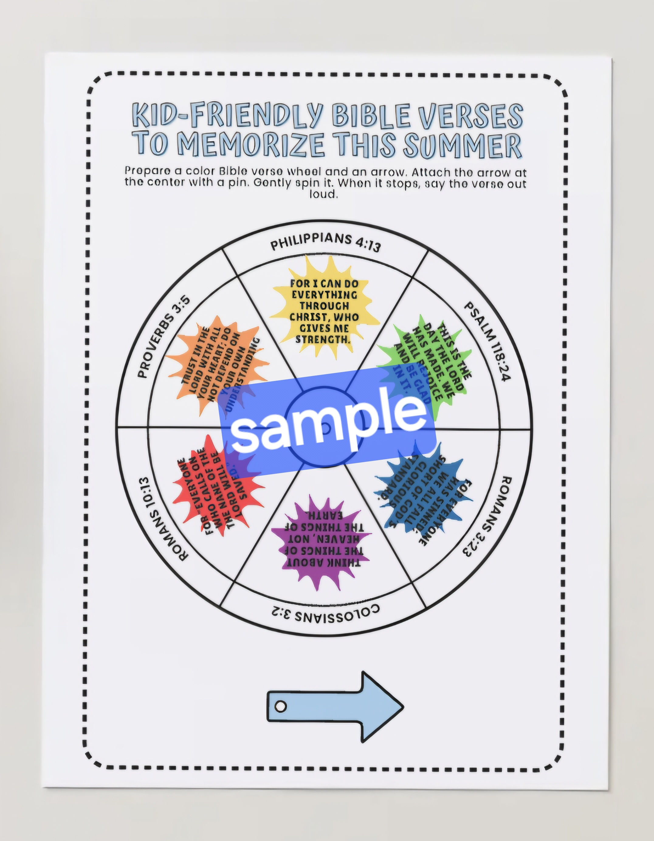 God's Children Coloring Pages, Bible Verse Memorization, Activity For Kids