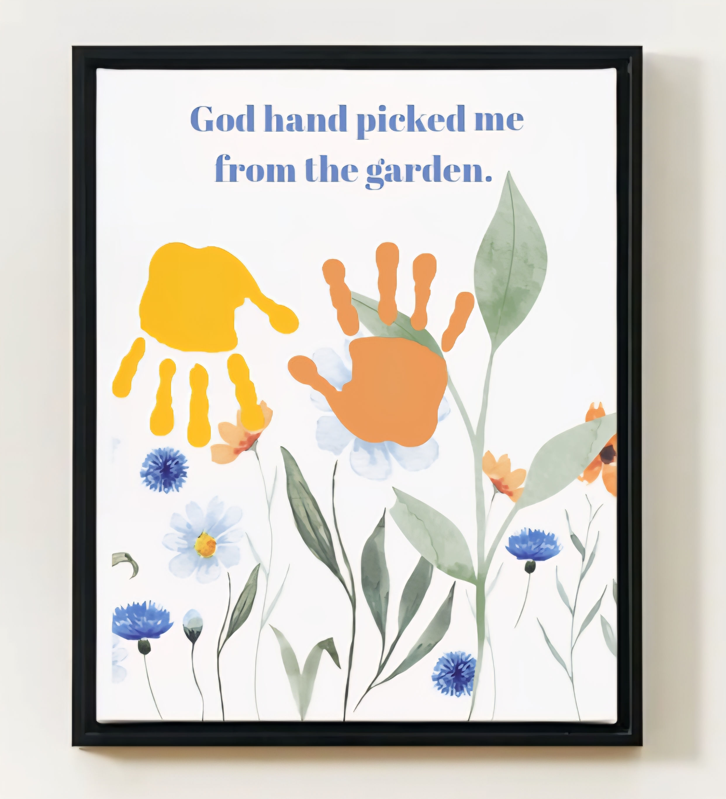God's Children Coloring Pages, God Hand Picked Me From The Garden