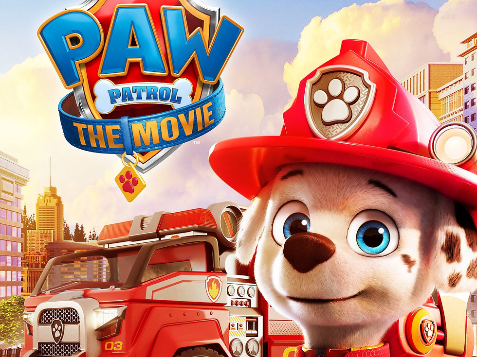Movie Night at the Fire Museum - Paw Patrol the Movie