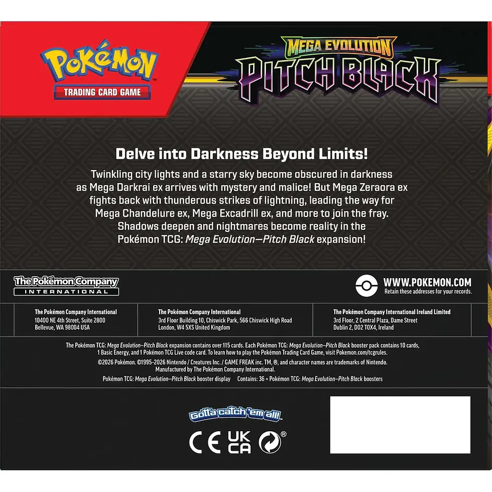Thumbnail: POKÉMON TCG: PITCH BLACK BOOSTER BOX
