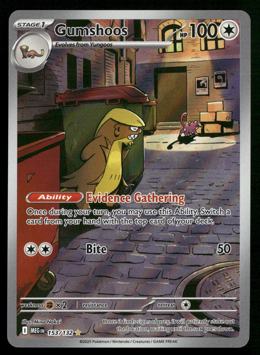 Gumshoos | 153/132 | Mega Evolution | NM