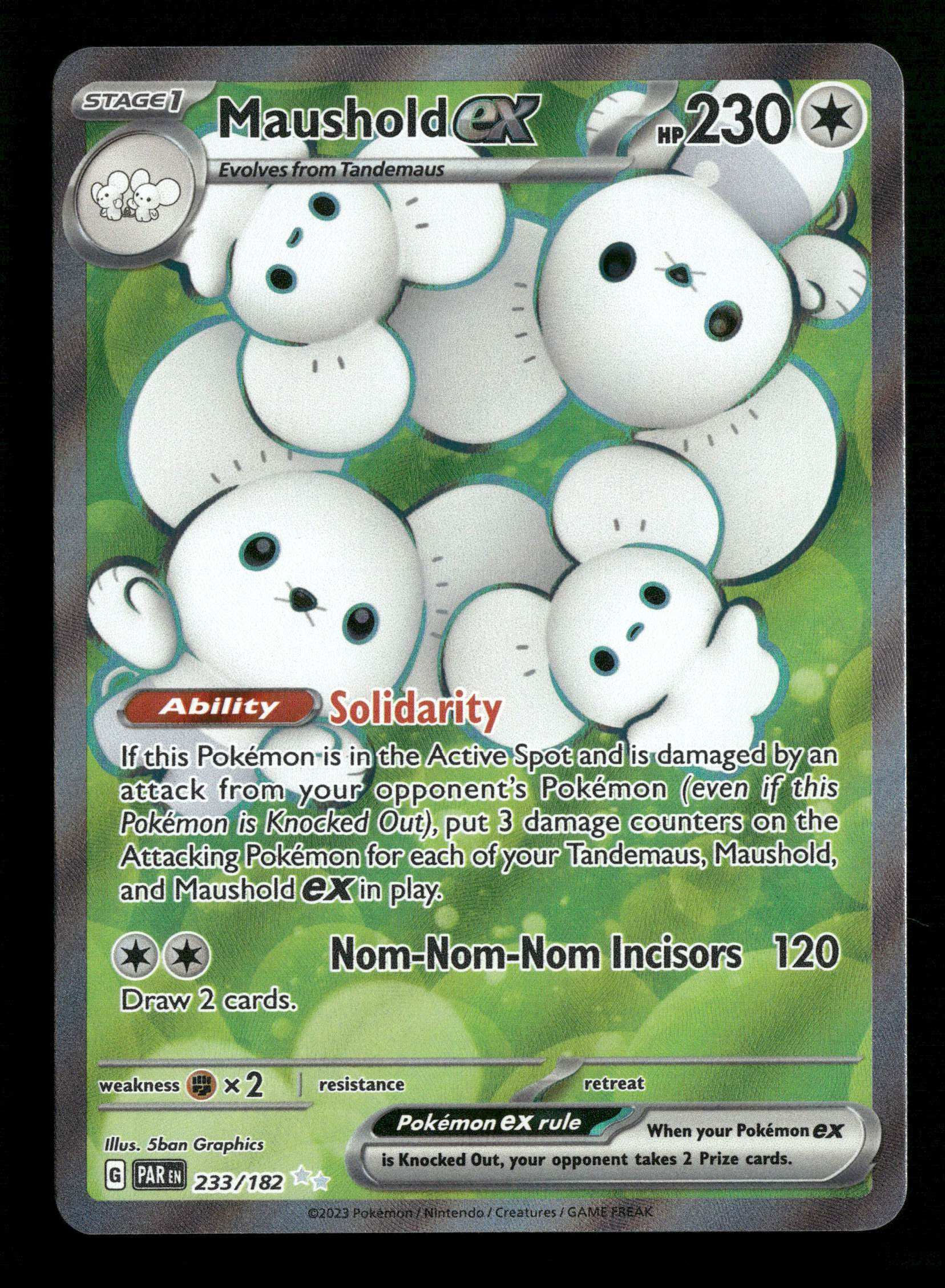 Maushold EX | 233/182 | Paradox Rift | NM