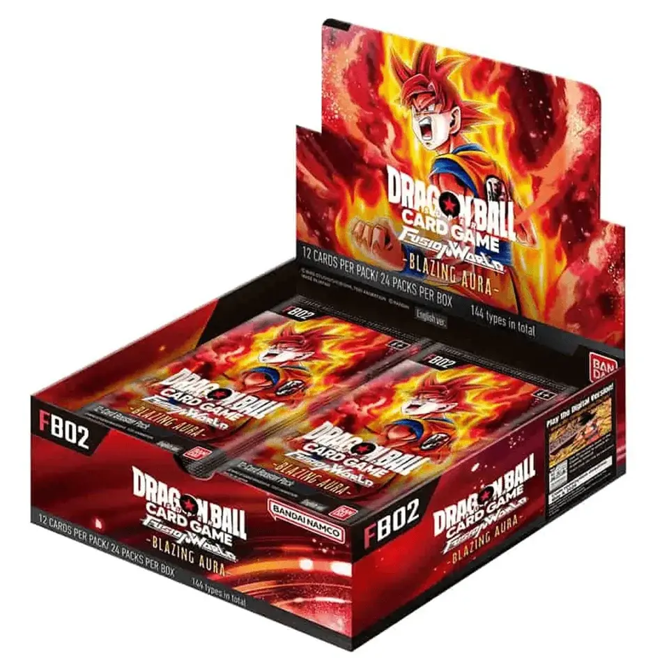 DBS: Fusion World - Blazing Aura (FB02) Booster Box