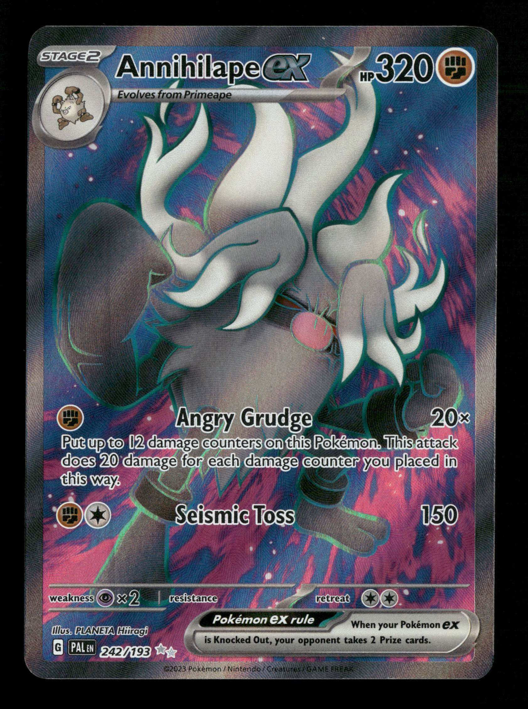 Annihilape EX | 242/193 | Paldea Evolved | NM