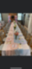 The Cheviot House baby shower gender reveal