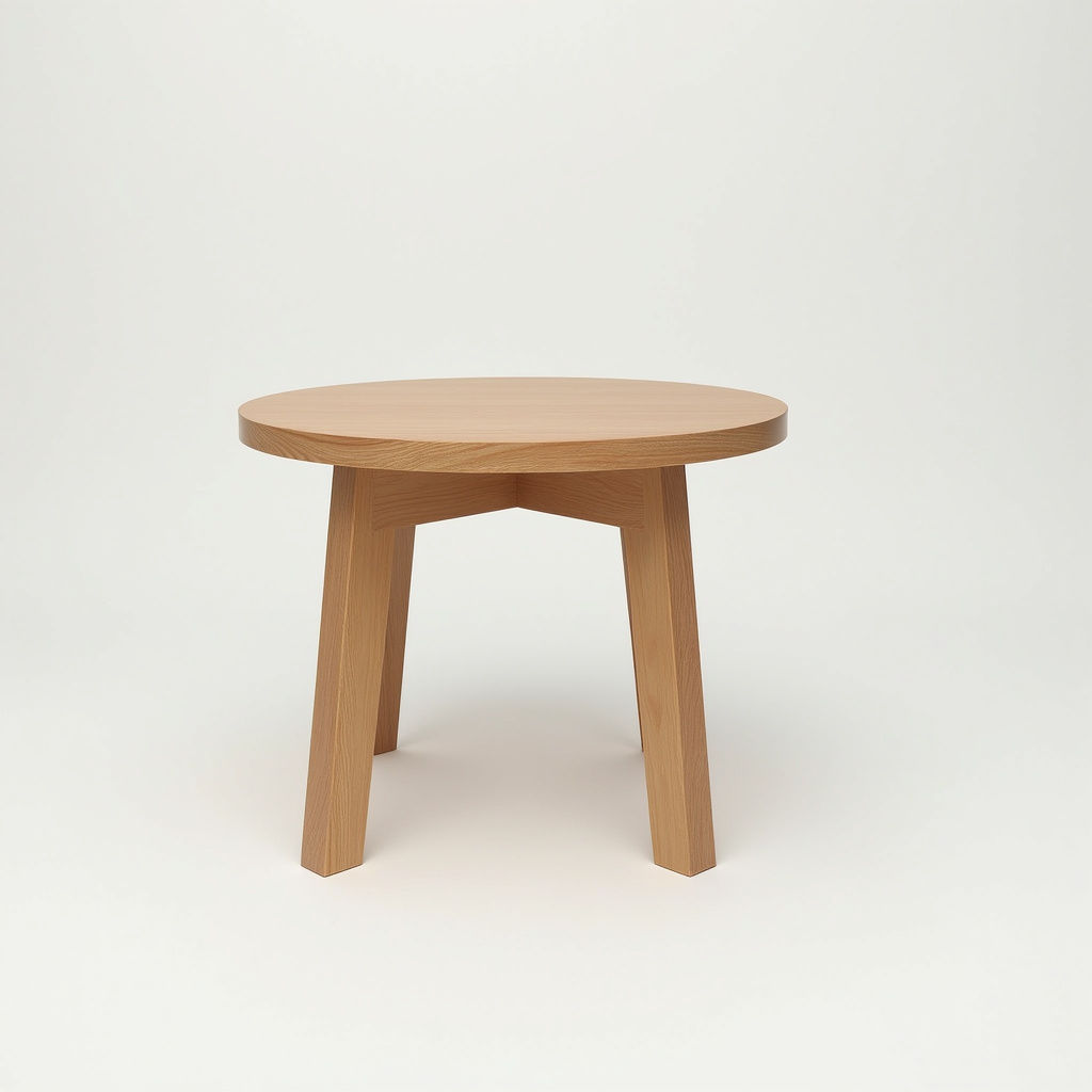 Solid Wood Side Table