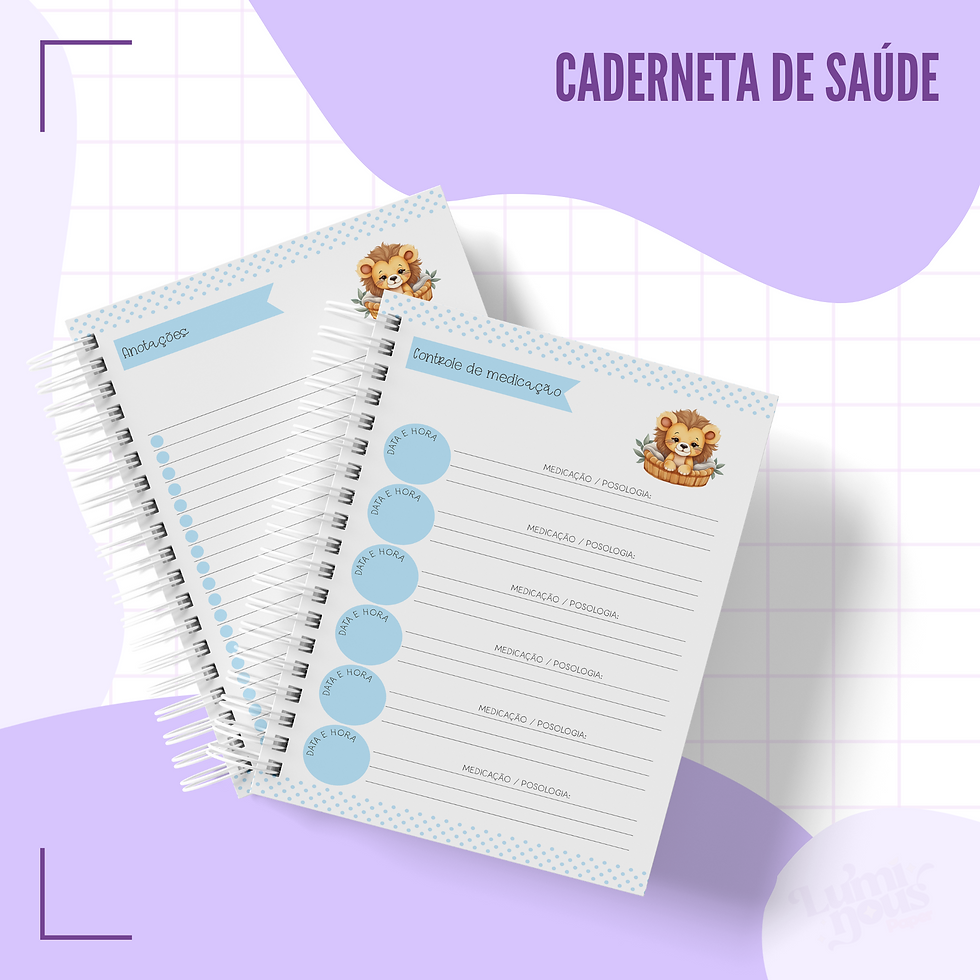 Miniatura: Caderneta de Saúde  Leãozinho