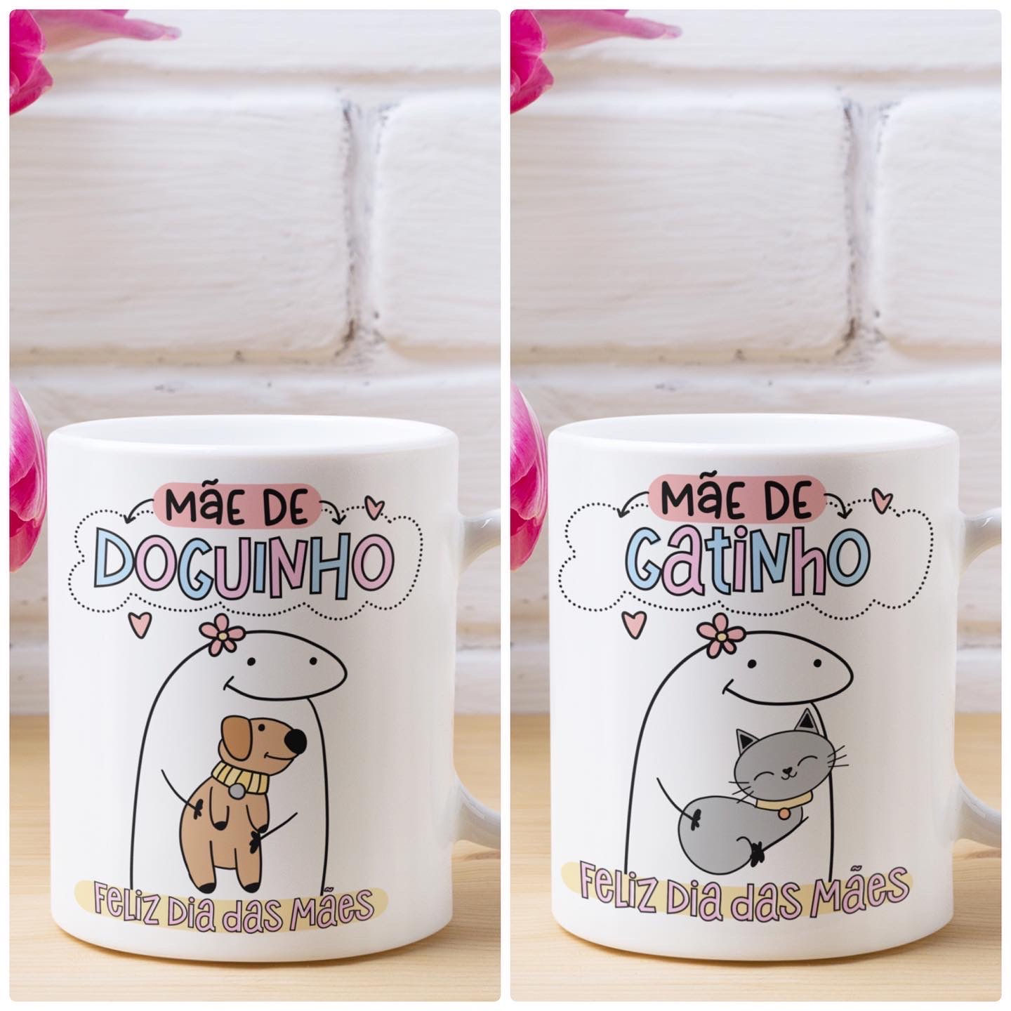 Caneca dia das mães Flork Pet